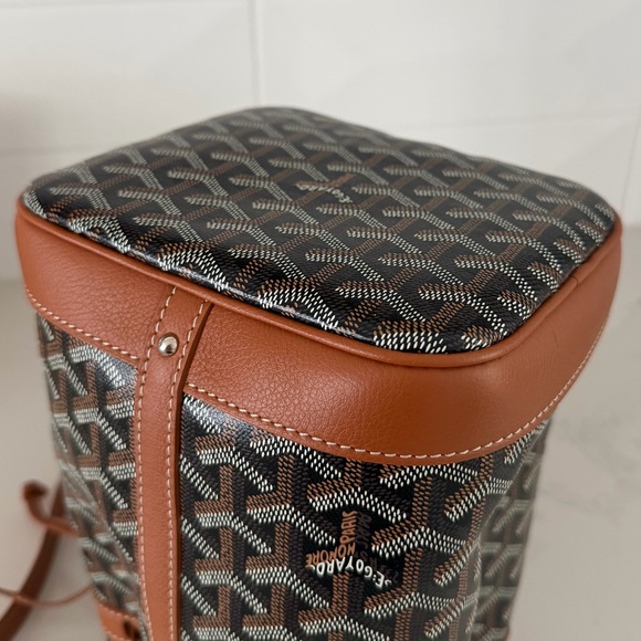 Goyardine Petit Flot Bucket Bag PM Black Gold - Picture 4 of 10